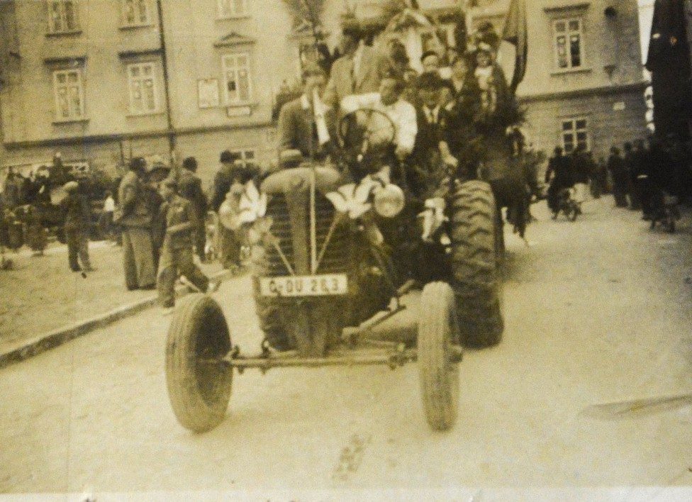 Stránka obecní kroniky Drchlava